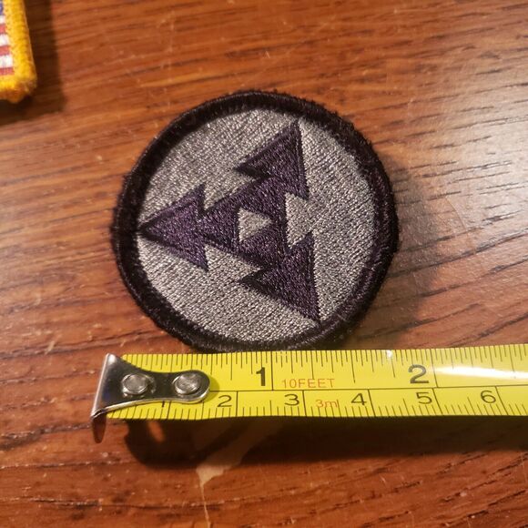 Military Patches Hook & Loop Removable Lot Of 5 American Flag Etc - Picture 9 of 9